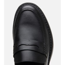 Hotiç 02AYH304700A100 ERKEK Deri Siyah Ultra Hafif Tabanlı Klasik Loafer