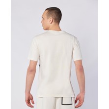 Fabio Tee Erkek Ekru  Regular Fit Tişört