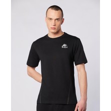 Kappa Fabio Tee Erkek Siyah Regular Fit Tişört