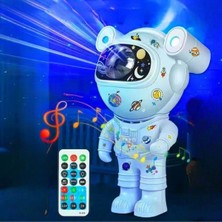 Güllü E Store Buffer® Stickerlı ,kumandalı Astronot Model Gece Lambası