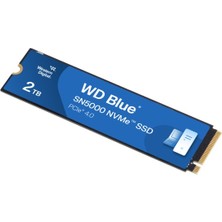 Wd Blue 2 Tb SN5000 WDS200T4B0E Pcıe 5150MB/S Gen4 X4 Nvme 2280 M.2 SSD