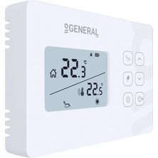 General Mitra HT290S Rf Mod Seçenekli Kablosuz Oda Termostatı