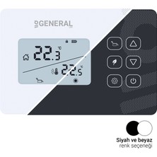 General Mitra HT290S Rf Mod Seçenekli Kablosuz Oda Termostatı