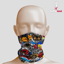 Bofferland Xtreme Buff Bandana Maske Boyunluk 062