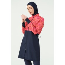 Parmak Geçirmeli Crop Tesettür Mayo