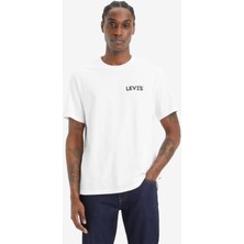 Levi's Oversize Minimalist Erkek T-Shirt - Kısa Kol Yuvarlak Yaka Günlük