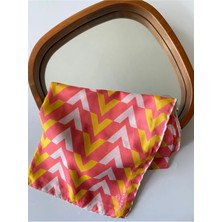 V Desen Ince Pamuk Eşarp