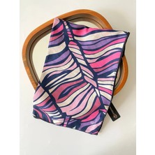 Şerit Desen Ince Pamuk Eşarp