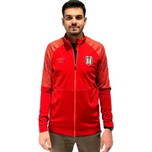 Beşiktaş Lisanslı Kırımızı Spor Ceket