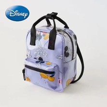 Xiaotudou "disney Mickey Mouse Çizgi Film Moda Sırt Çantası Kadın Minnie Tuval Okul Çantası Moda Büyük Kapasiteli Sırt Çantası Kızlar Mochila " (Yurt Dışından)