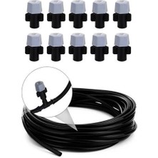 Buffer® 10 Metre Kendin Yap Balkon Veranda Çardak Kamelya Sulama Serinletme ve Nemlendirme Sistemi