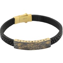 14 Ayar Altın Erkek Bileklik  -  0182131