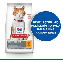 Hill's Tavuk Etli Kısırlaştırılmış Yetişkin Kedi Maması 10 Kg