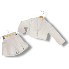 Kız Çocuk Ceket+Şort Takım CK50447
