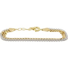 14 Ayar Altın Suyolu Bileklik  -  0187930