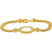 14 Ayar Altın Çerçeve Bileklik  -  0187733