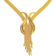 22 Ayar Altın Tasarım Gerdanlık  -  0182198