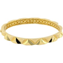 14 Ayar Altın Tasarım Bilezik  -  0181327