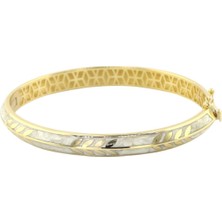 14 Ayar Altın Tasarım Bilezik  -  0185956