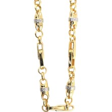 14 Ayar Altın Tasarım Kolye  -  0180315