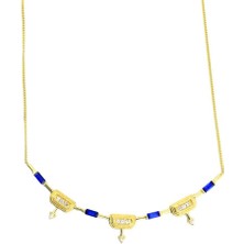 14 Ayar Altın Tasarım Kolye  -  0183047