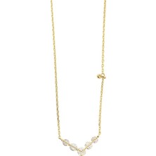 14 Ayar Altın Tasarım Kolye  -  0181231