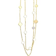 14 Ayar Altın Tasarım Kolye  -  0181241