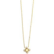 14 Ayar Altın Tasarım Kolye  -  0181222