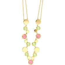 Altınkaynak 14 Ayar Altın Renkli Kolye  -  0191073