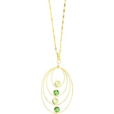 Altınkaynak 14 Ayar Altın Renkli Kolye  -  0191090