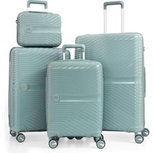 Ççs 5239-5240 Polipropilen 4 Lü Valiz Seti