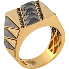 Altınkaynak 14 Ayar Altın Erkek Yüzük  -  0190616