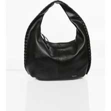 Örgü Işlemeli Şerit Detaylı Nas Vktr Omuz Çantası