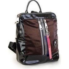 Kalın Fermuar Detaylı Nas Sırt Çantası