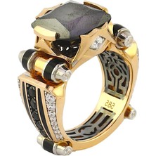 Altınkaynak 14 Ayar Altın Erkek Yüzük  -  0190605