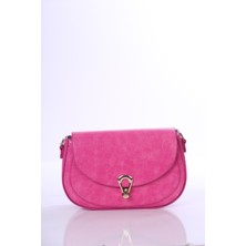 Kilitli Oval Kutu Omuz Çantası