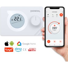 İmece General Mitra HT220S Smart Kablosuz Akıllı Tuya Oda Termostatı