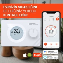 İmece General Mitra HT220S Smart Kablosuz Akıllı Tuya Oda Termostatı
