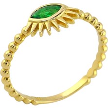 Altınkaynak 14 Ayar Altın Renkli Yüzük  -  0190637