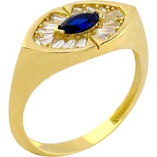 Altınkaynak 14 Ayar Altın Renkli Yüzük  -  0190633