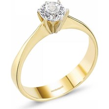 Sembol Gold Tektaş Altın Yüzük