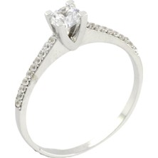 Altınkaynak 14 Ayar Altın Tektaş Yüzük  -  F003855