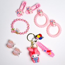 Piraye Gift Sanrio  My Melody Toka Aksesuar Set