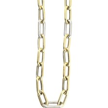 14 Ayar Altın Tasarım Zincir  -  0180607