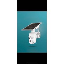 Özkam Teknoloji 3mp Su Geçirmez 4g Sim Kart Destekli Ptz Solar Bulut Kayıt Destekli Kamera