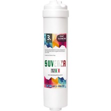 Suvenza Nsf Onaylı 3’lü Ön Filtre Seti (Coconat Bazlı)