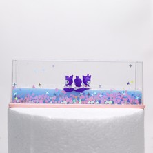 Piraye Gift Sanrio Kuromi Tasarımlı Sulu Simli Batmayan Biblo