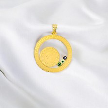 14 Ayar Altın Çeyrekli Kolye Ucu  -  0180758