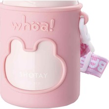 Shotay Happy Everyday Çelik Termos Matara Çocuk 480ML Pembe