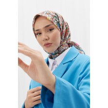 Petunya Desen Soft Pamuk Eşarp